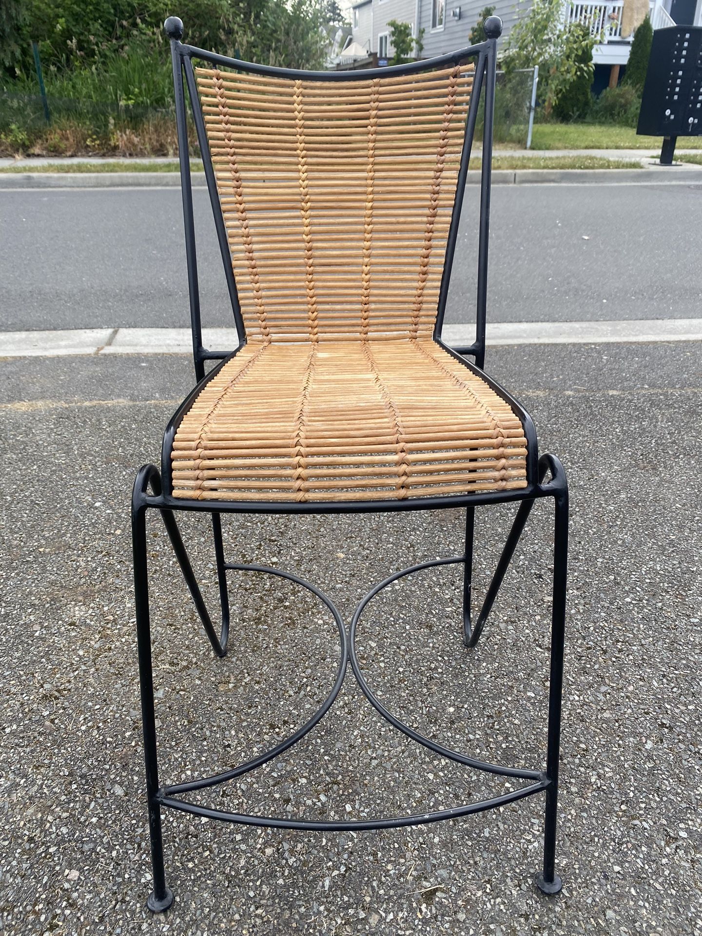Wicker Bar Stool