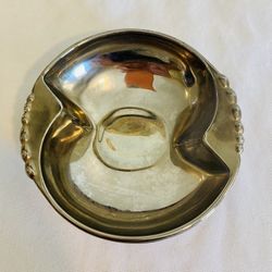 vintage mercury glass art deco catch all dish