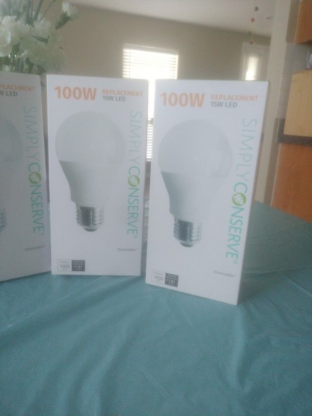 100W Replacement 15W LED