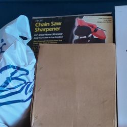 Chainsaw sharpener never took out of the box still in box