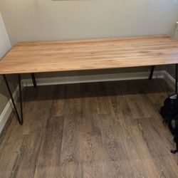 Crate & Barrel Trestle Dining Table 