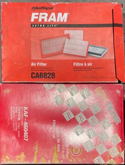 Automotive air filters