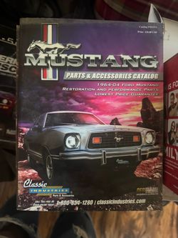 Mustang Parts & Accessories Catalog