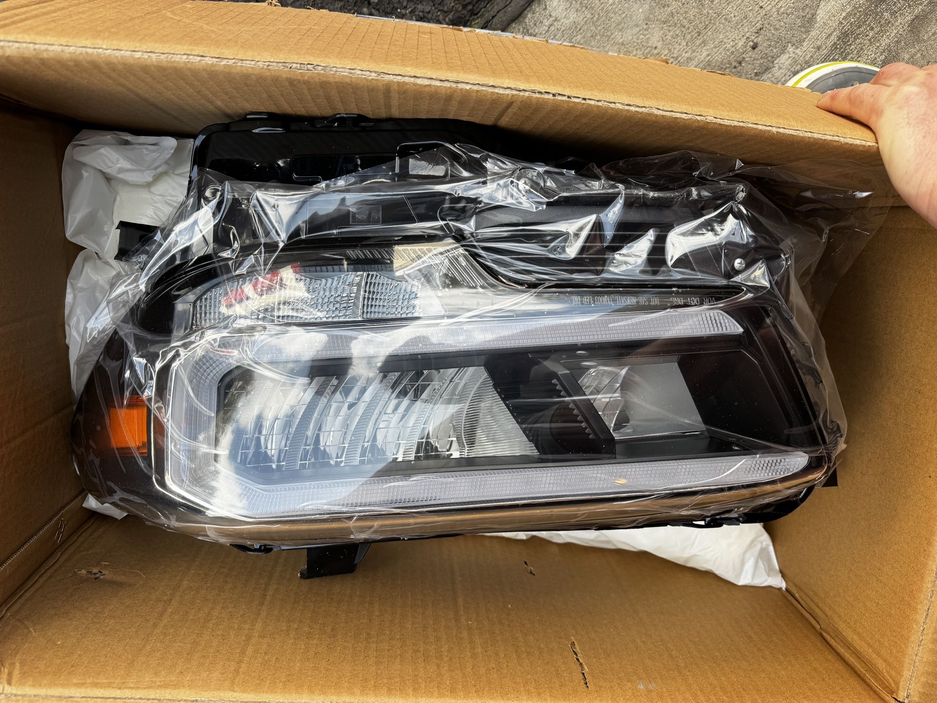 Driver Side Headlight Assembly Compatible with 2020-2023 Tacoma Limited TRD Sport/Pro/Off-Road Left Headlamp