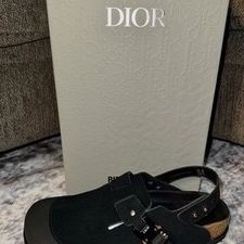 Limited Edition Dior x Birkenstock Tokio Mule Sandals 