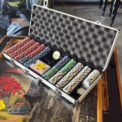 Poker Chip Set $40