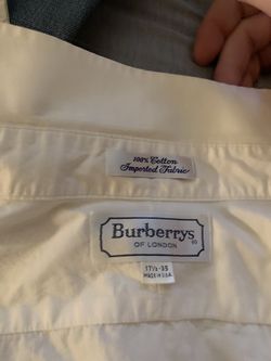 Burberry men’s dress shirt perfect condition