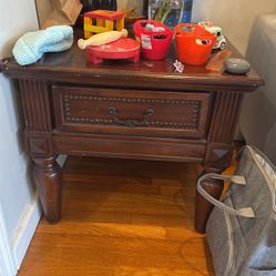 Side Table With Draw