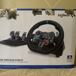 Logitech G29 Gaming Steering Wheel.