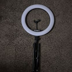 Ring Light With Phone/camera Holder 