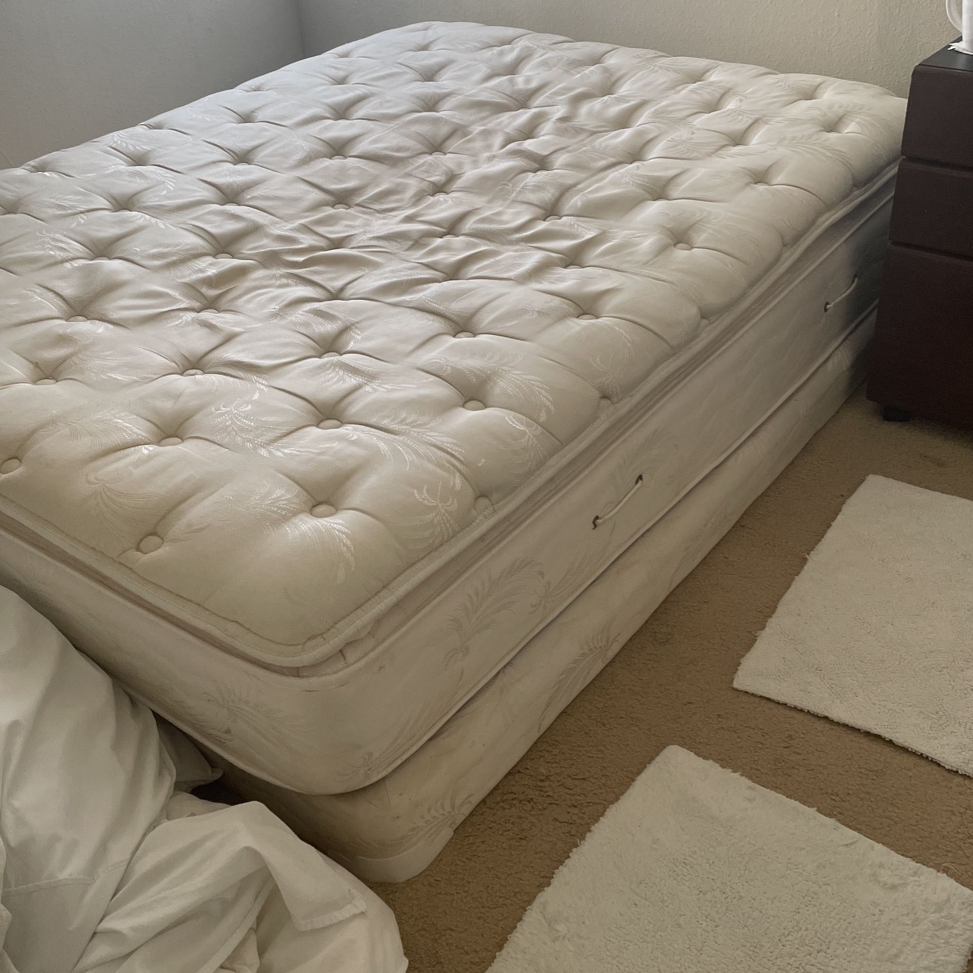 Queen Mattress With Spring Box For Free O