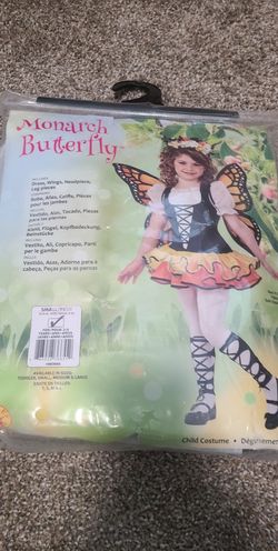 Butterfly Costume - Toddler - Size S (4-6)