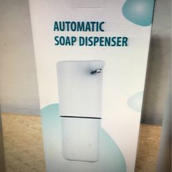 Green Rechargeable Hands Free Auto Foam Soap Pump Dispenser w/ Refillable Bottle