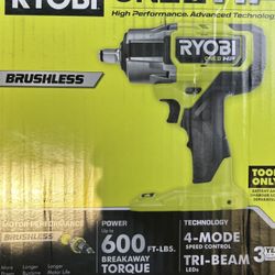 Ryobi 18V Brushless 4-Mode 1/2" Impact Wrench