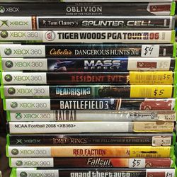 44 Xbox & Xbox 360 Games