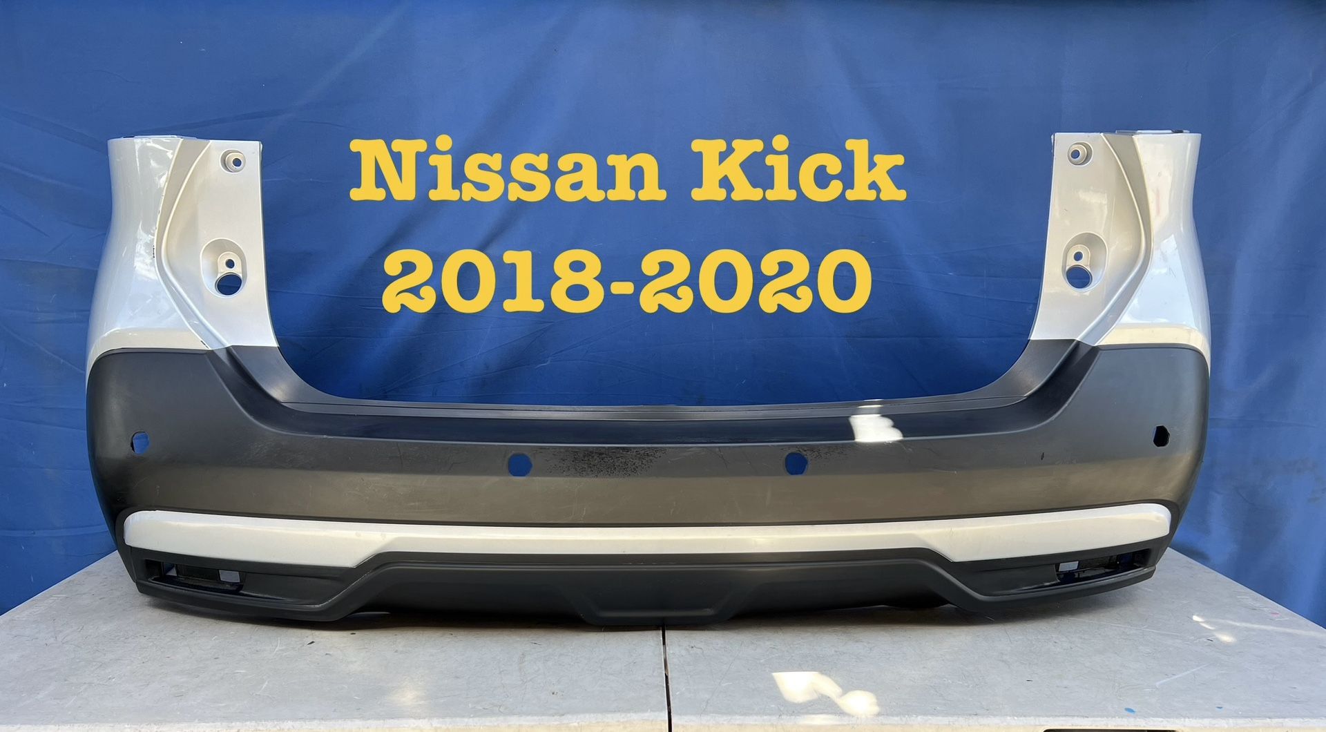 2018-2020 Nissan Kick Rear Bumper OEM 