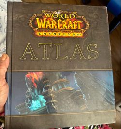Barely used the official World of Warcraft: Cataclysm Atlas published by BradyGames in June 2011.This 288-page hardcover reference guide maps out the