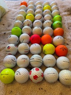 Mixed Lot of Used Golf Balls