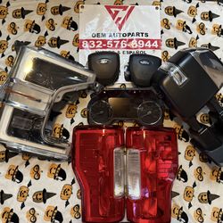 2017 2018 2020 2021 Ford Super Duty F-250 F-350 Front Headlight LED And Halogen Rear Taillight’s