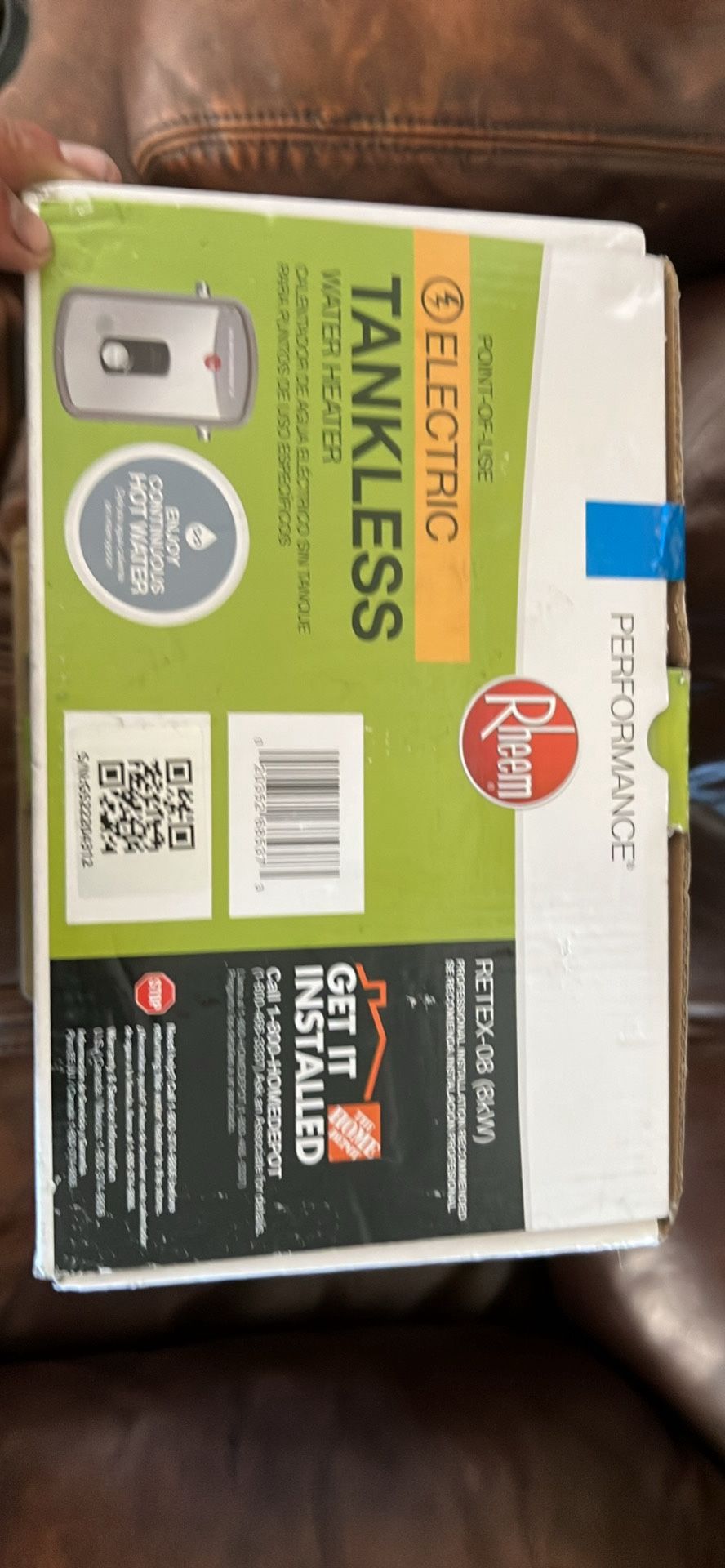 Rheem Tankless water heater