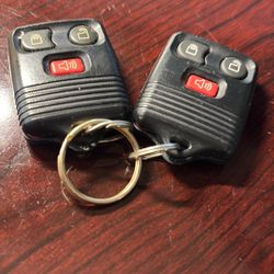 2 Original Keyless Entry Remote  Keys 