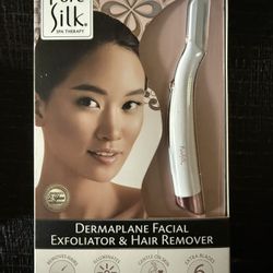 🌸 Pure Silk Dermaplane Facial Exfoliator & Hair Remover – Brand New! 🌸
