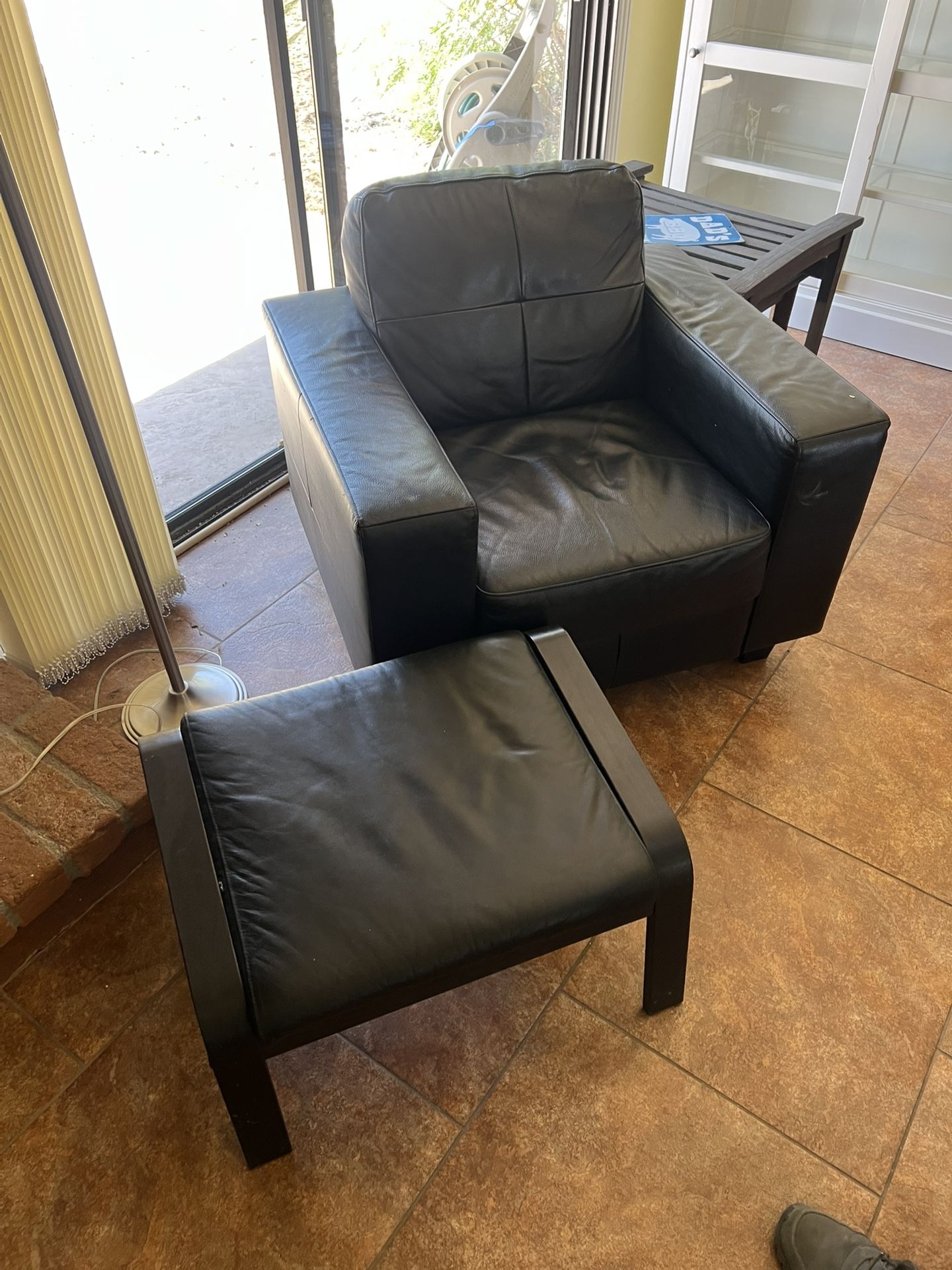 Leather Sofa Chair
