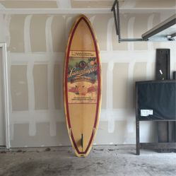 Leinenkugels Surfboard With Paddle