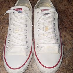 Men's White Converse 