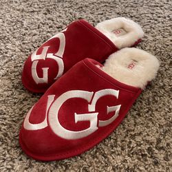 UGG Scuff Logo Slippers Men’s Size 10