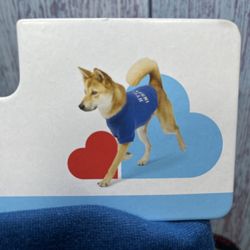 Boots & Barkley "Hydrant Inspector" Dog Sweatshirt Blue Size Large Pet Shirt.NWT