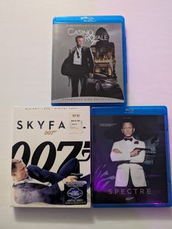 007 Daniel Craig Bond Blu Ray Movies 