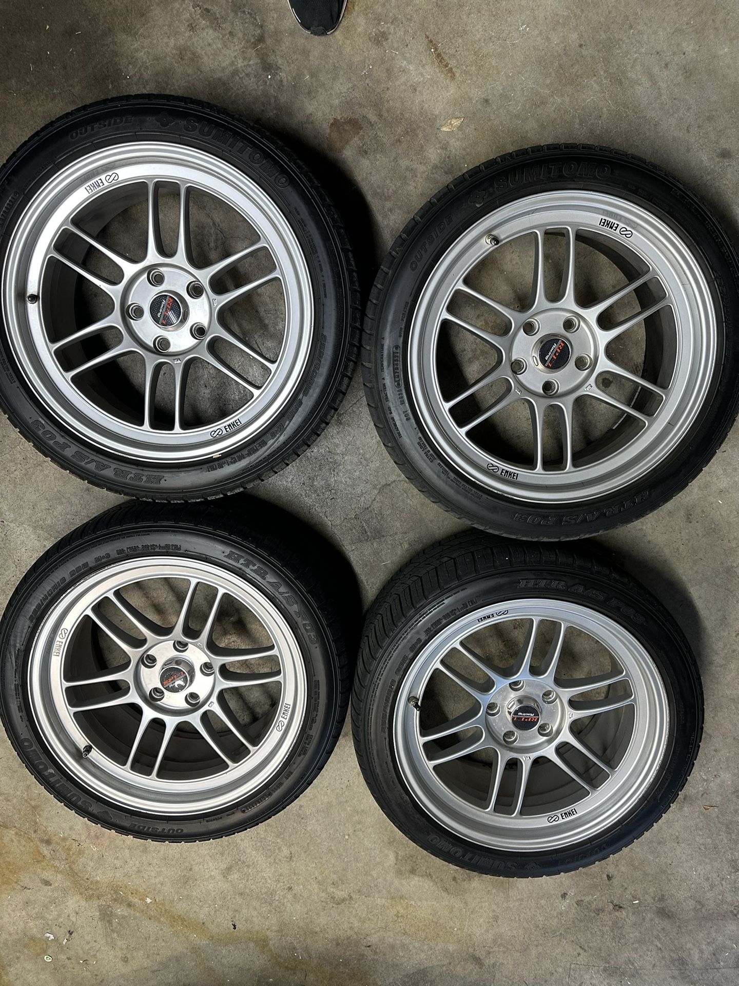 ENKIE RPF1’s 18x9 35 Offset 5x114.3