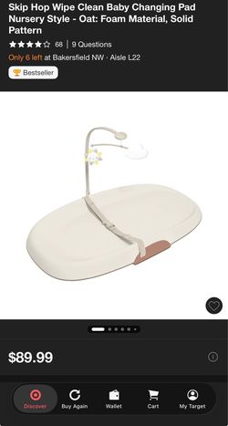 Changing pad, nursery style