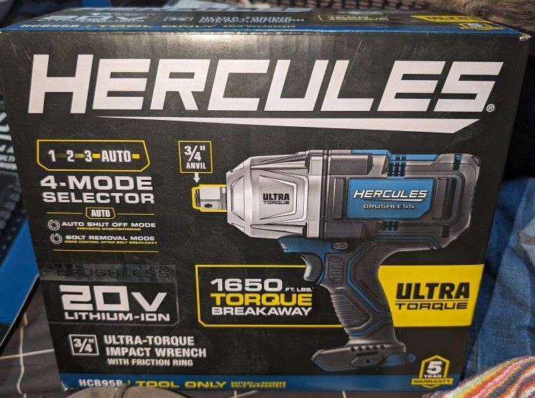 Hercules 3/4 Inch Ultra-torque Impact Wrench