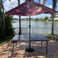 Metal Outdoor Table