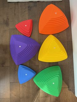 6 Piece Kids Balancing Stones