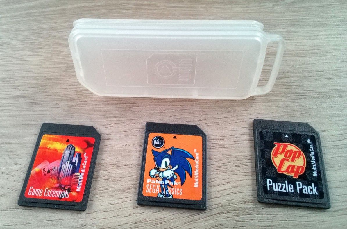 Palm Pilot Video Games (3 Pack)
Sim City, Sonic the Hedgehog, & Puzzle Pack