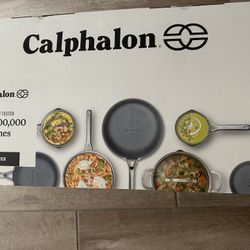 NEW Calphalon 12-Piece Nonstick Cookware Set – Sealed Box