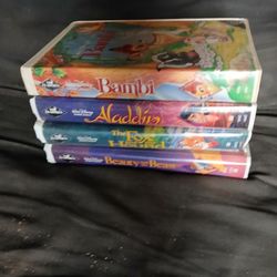 Vhs Tapes In Almost New Condition 