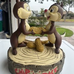 Disney's Chip & Dale Peanut bobble head figurine (RARE