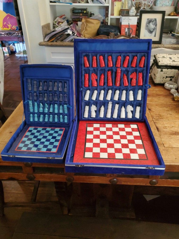 Stone Chess set's