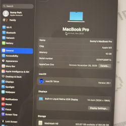 MacBook Pro M3