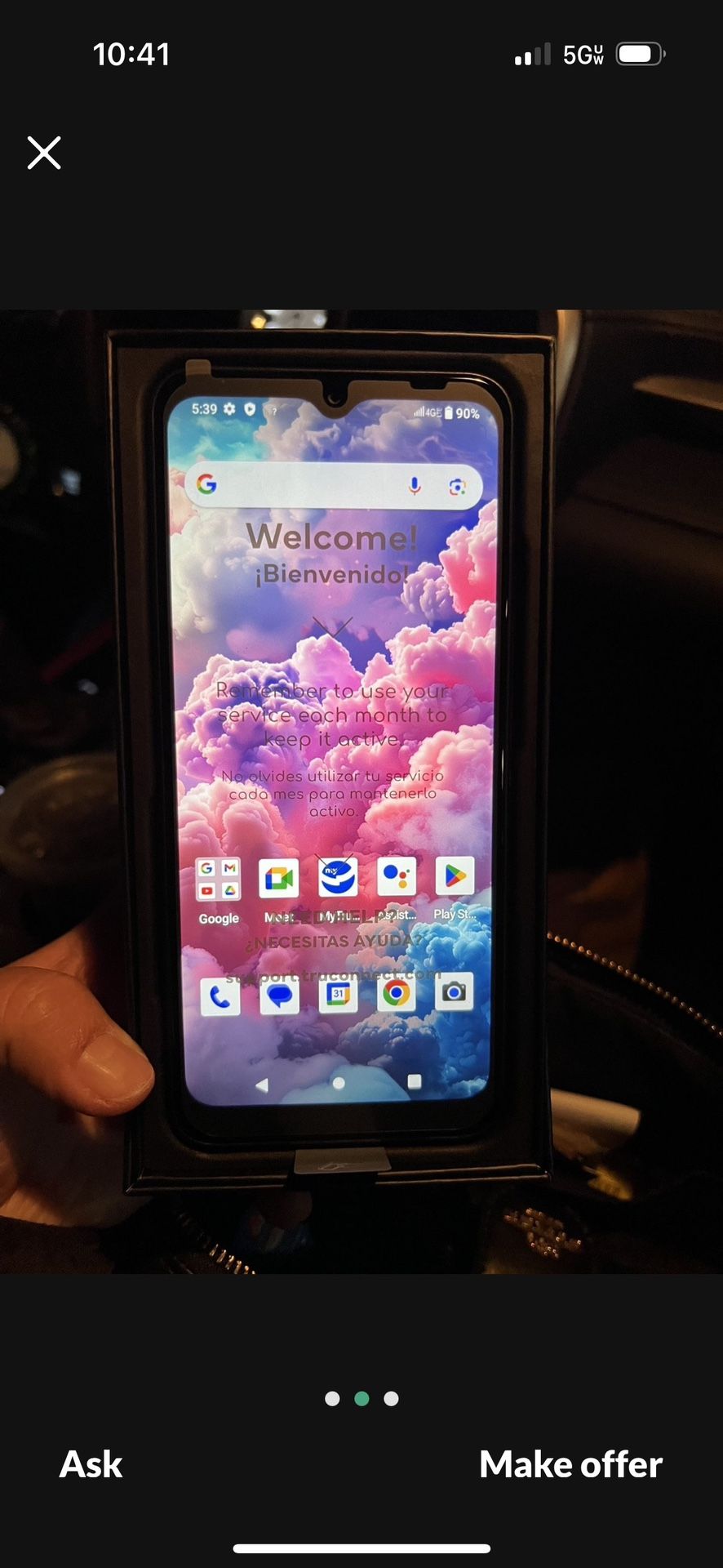 Cloud Mobile C8 Smartphone Unlocked