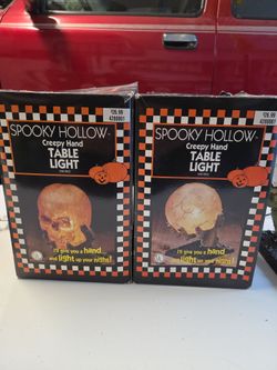 Halloween- 2 Table lights