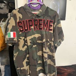 Supreme Polo “Woodland Camo”