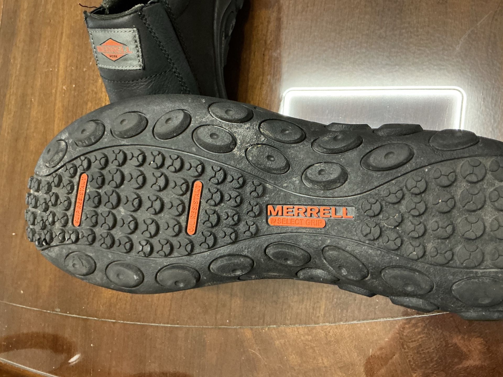 Merrell Steel Toe Shoes Size 10
