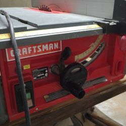 CRAFTSMAN 10" Portable Table Saw 