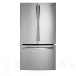 Brand New GE 27 Cu Ft French Door Refrigerator/freezer - - (save 455.00)