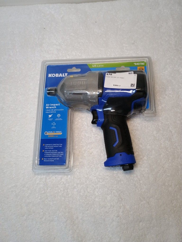 Kobalt 0.5-in 1000-ft/lb Air Impact Wrench